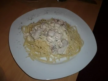 Lachsnudeln - Rezept