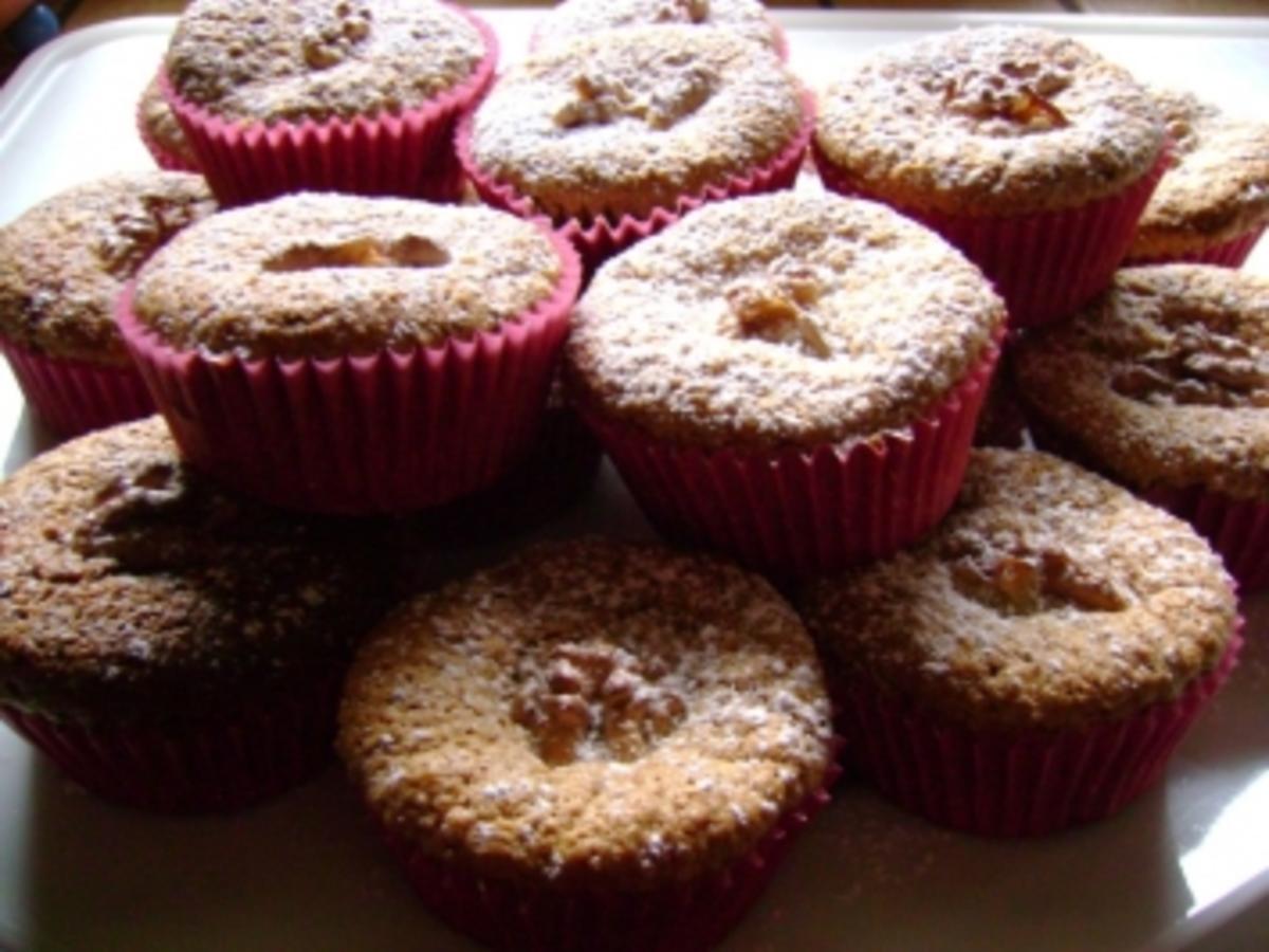 Muffins Walnuss Kirsch Muffins Rezept kochbar.de