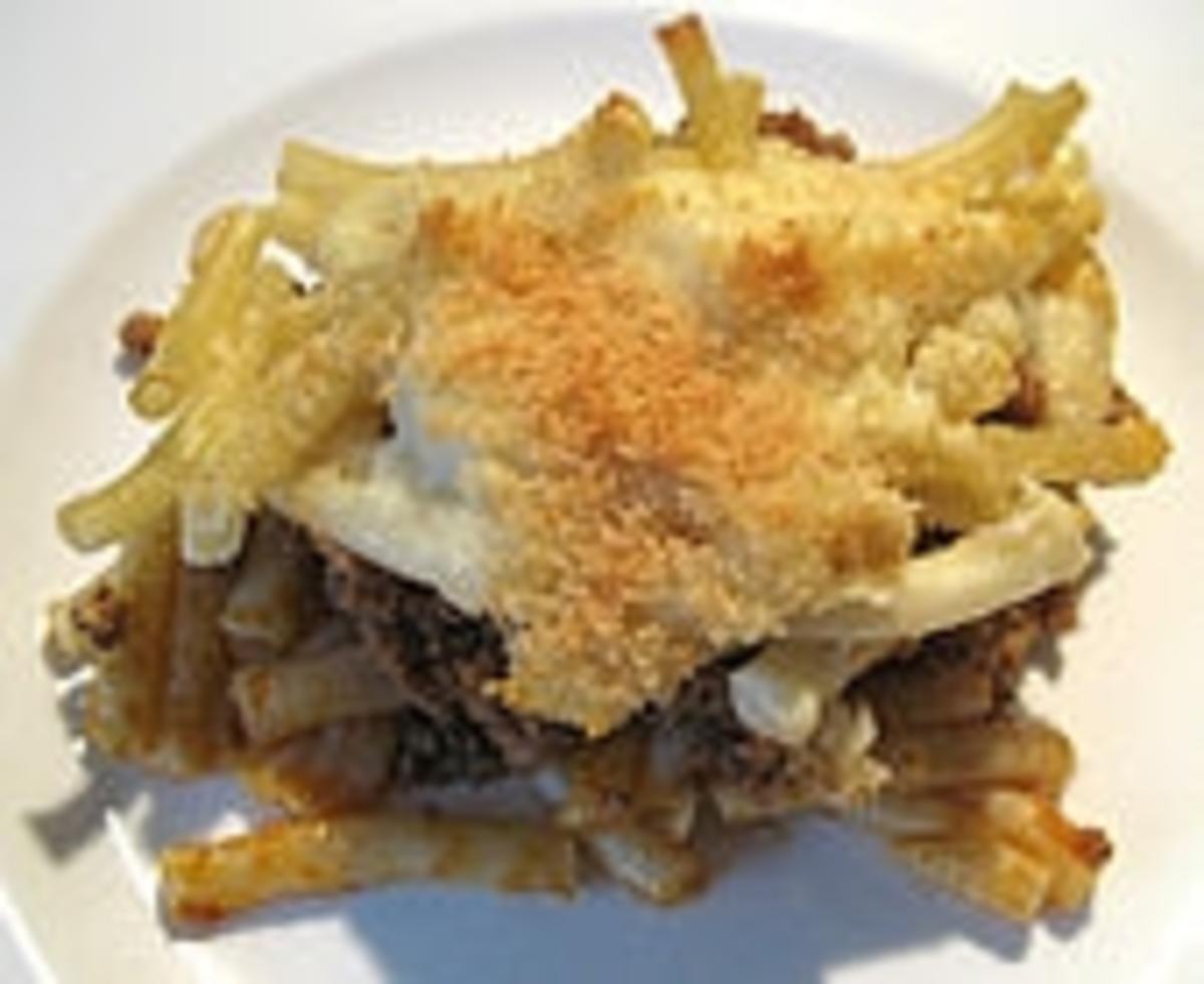 Pastizio Griechischer Nudelauflauf - Rezept mit Bild - kochbar.de