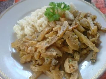 Rezept: Schweinegeschnetzeltes Bild Nr. 2 Schweinegeschnetzeltes - Rezept - Bild Nr. 2