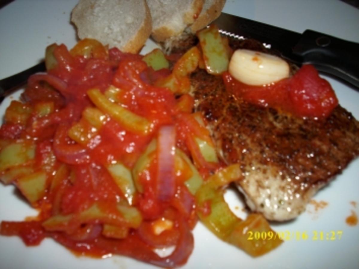 Schinkenschnitzel alla Paprika - Rezept