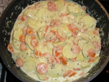 Dänische Möhrenpfanne - Rezept