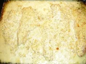 Fischfilet mit Käsecreme überbacken - Rezept