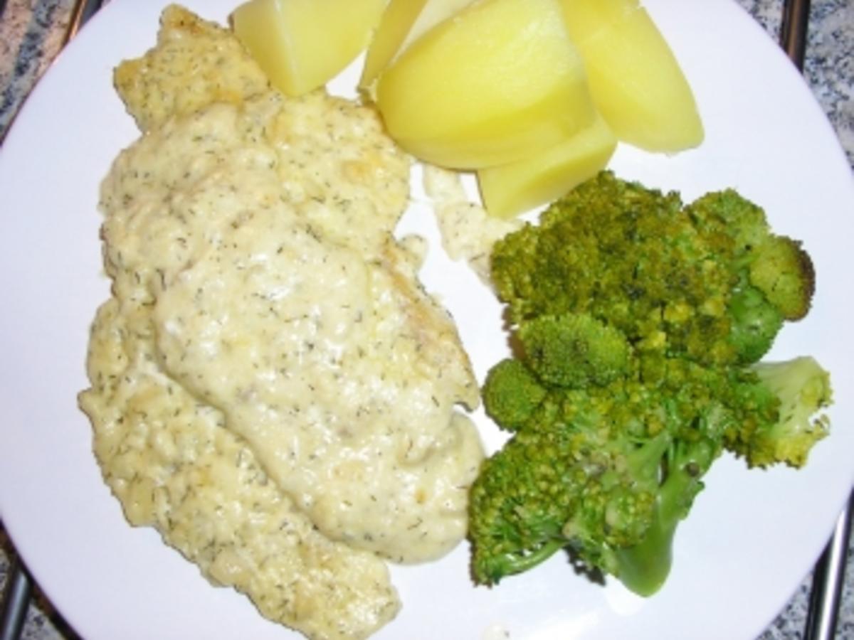 Fischfilet mit Käsecreme überbacken - Rezept - kochbar.de