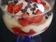 Vanille-Erdbeer-Speise - Rezept