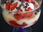 Vanille-Erdbeer-Speise - Rezept