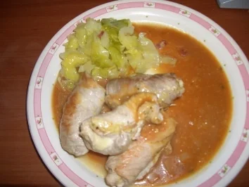 Schweineroulädchen - Rezept
