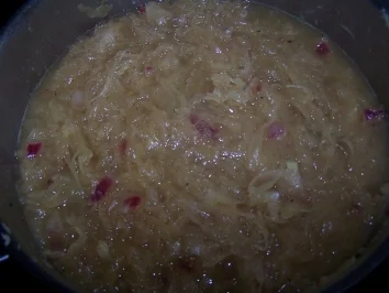 Ananas-Weinsauerkraut - Rezept