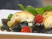 Rezept: Gebratener Seeteufel mit Morcheln und Muscheln Gebratener Seeteufel mit Morcheln und Muscheln - Rezept