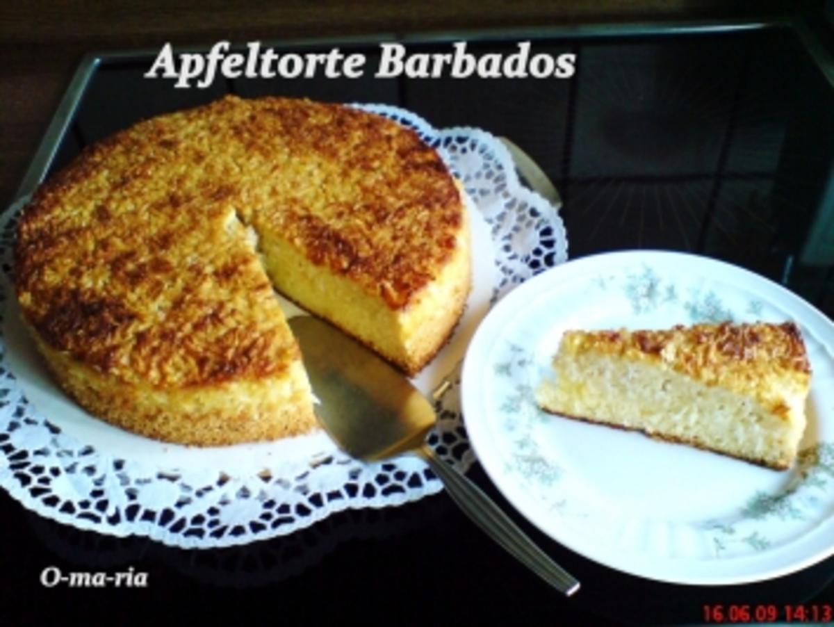 Kuchen  Apfeltorte Barbados - Rezept