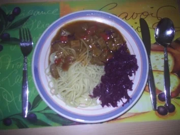 Fleisch - Gulasch - Rezept