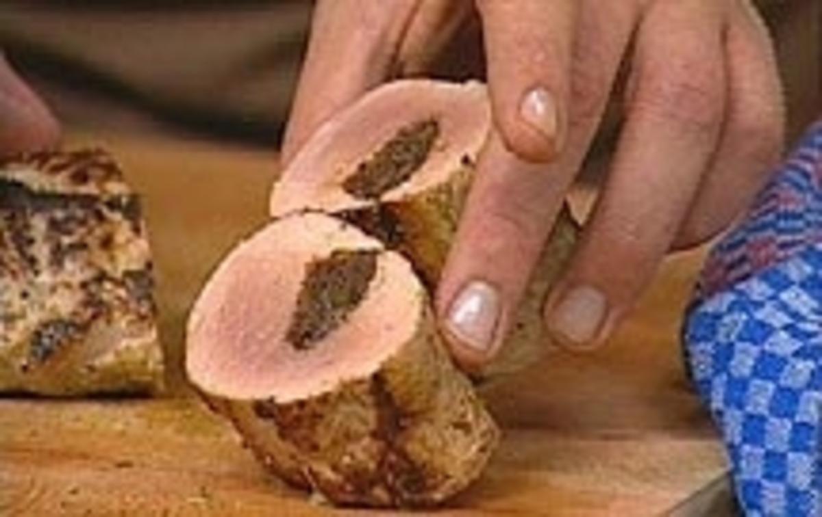 Bilder für Gefüllte Schweinefilets - Rezept