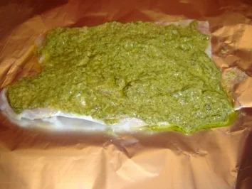 PESTO-FISCHFILET IN FOLIE - Rezept - Bild Nr. 3