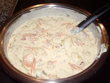 Rezept: Gemüseauflauf mit Gnochi Gemüseauflauf mit Gnochi - Rezept