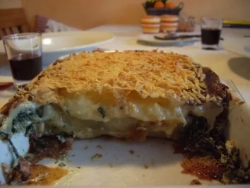 Rezept: Canelloni mit Spinat-Ricotta-Füllung Canelloni mit Spinat-Ricotta-Füllung - Rezept