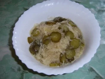 Saurer Abendbrotsalat - Rezept