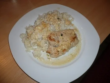 Rezept: Schnitzel in Käsesauce Schnitzel in Käsesauce - Rezept