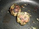 Frikadellen mir Spinat - Rezept