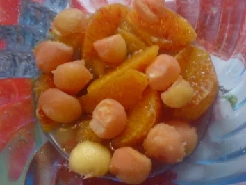 Rezept: Exotische Rosa Grütze Exotische Rosa Grütze - Rezept