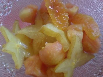 Rezept: Exotische Rosa Grütze Exotische Rosa Grütze - Rezept