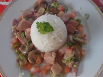 Rezept: Herzhafter Kasseler-Pilzragout Bild Nr. 19 Herzhafter Kasseler-Pilzragout - Rezept - Bild Nr. 19