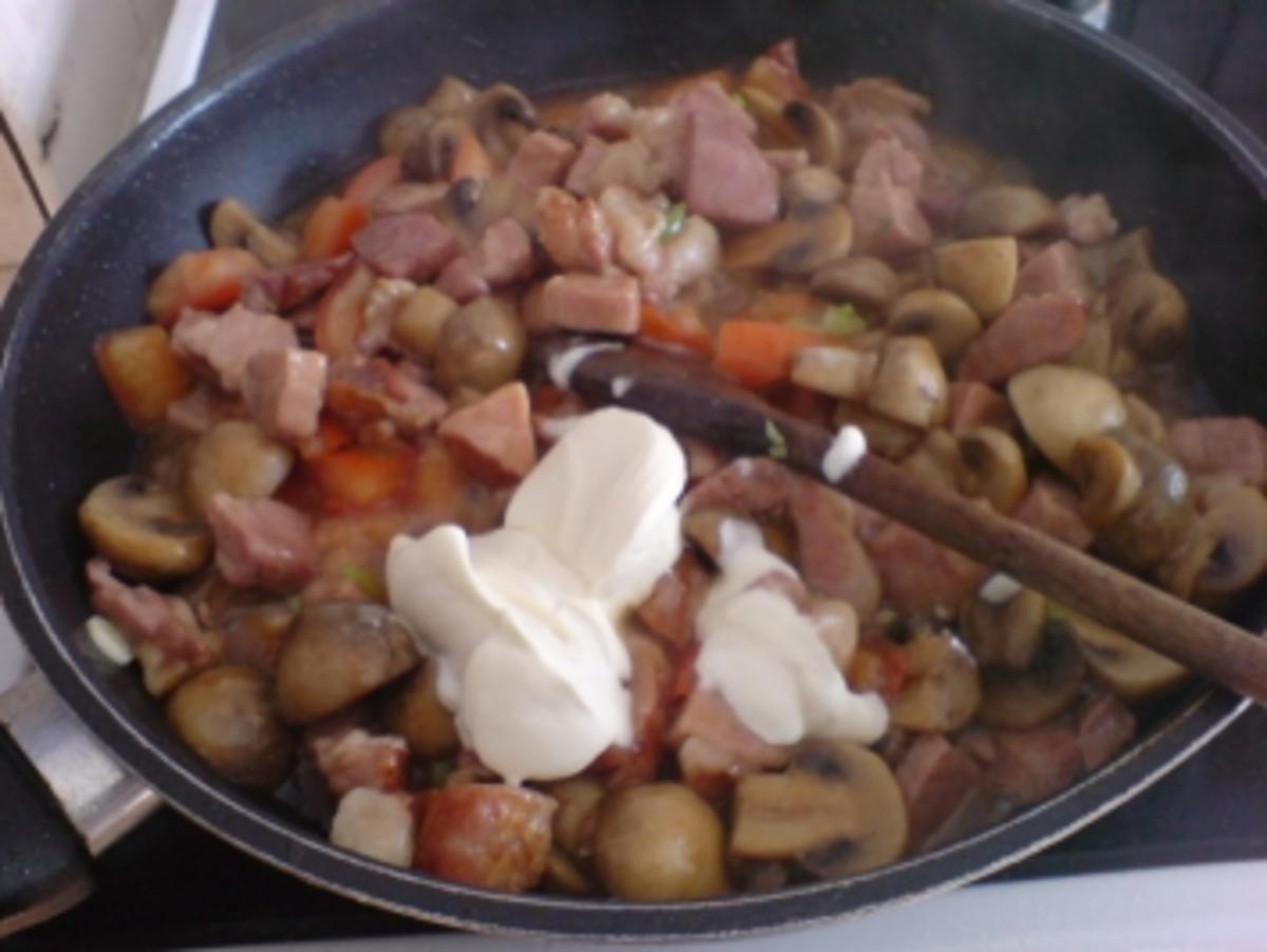 Herzhafter Kasseler-Pilzragout - Rezept - Bild Nr. 11