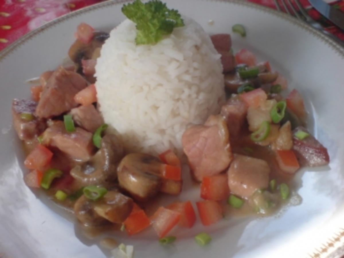 Herzhafter Kasseler-Pilzragout - Rezept - Bild Nr. 2