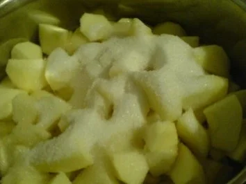 Rezept: Apfelkompott Bild Nr. 5 Apfelkompott - Rezept - Bild Nr. 5