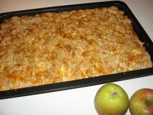 Rezept: Apfel - Blechkuchen Apfel - Blechkuchen - Rezept