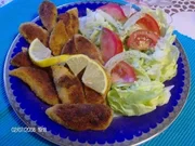 Weißwurstecken paniert - Rezept