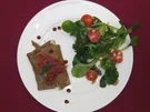 Bretonischer Buchweizencrepe mit Bayonne-Schinken - Rezept