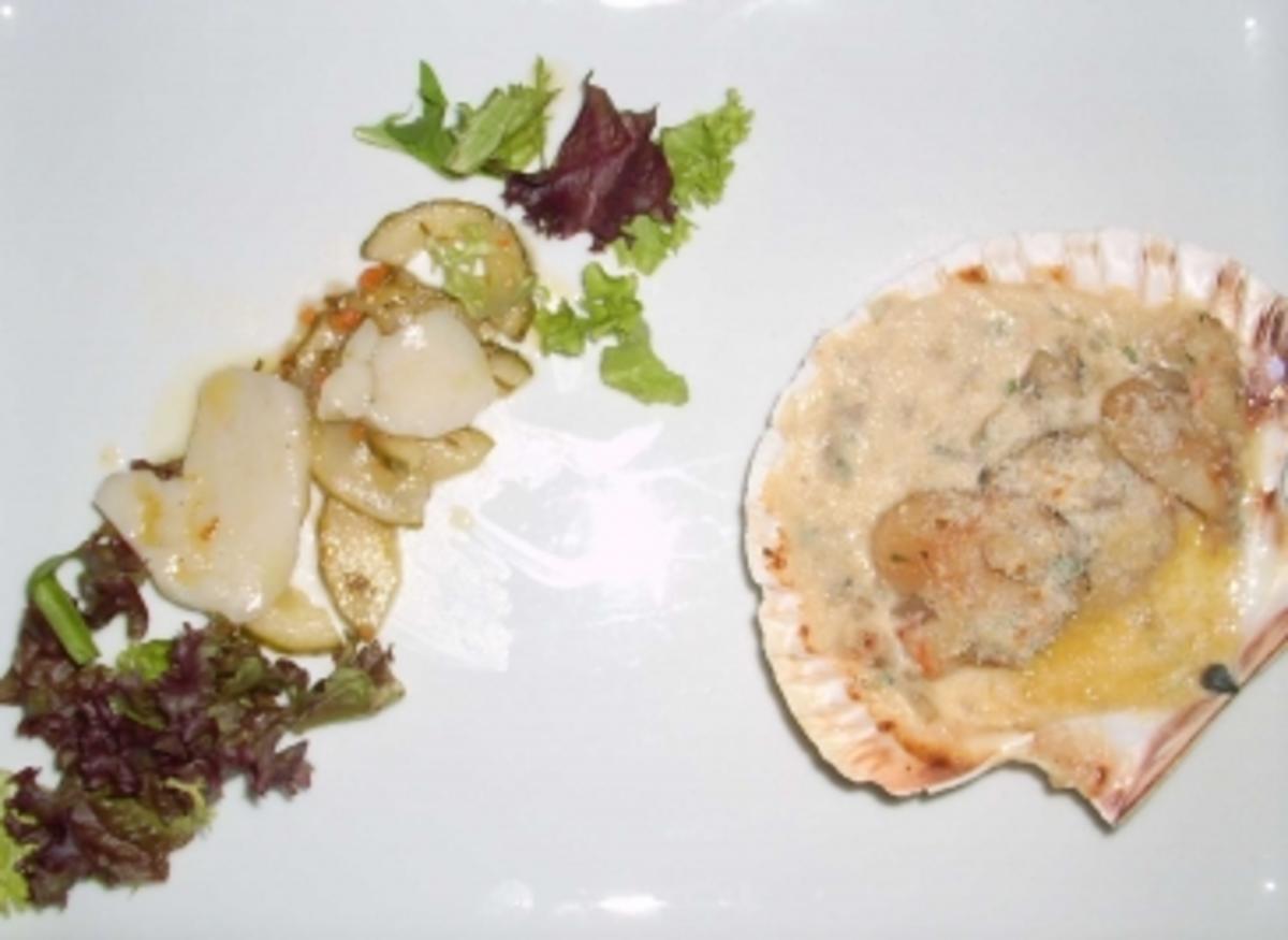 Bilder für Coquilles Saint-Jacques à la Bretonne - Rezept