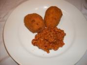 Gefüllte Reiskroketten aus dem Süden Italiens - Rezept