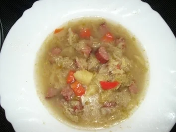 Rezept: Annas Wirsingkohleintopf Annas Wirsingkohleintopf - Rezept