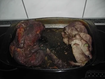 Rezept: Gitzischlegel ( Lamm ) Gitzischlegel ( Lamm ) - Rezept