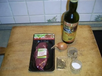 Rumpsteak an Marsala Zwiebelsauce - Rezept