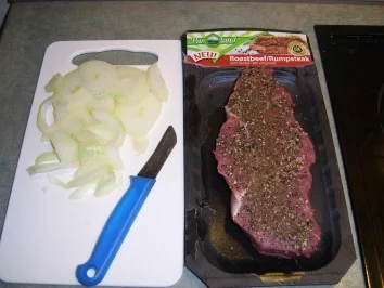 Rumpsteak an Marsala Zwiebelsauce - Rezept