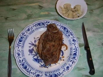 Rumpsteak an Marsala Zwiebelsauce - Rezept