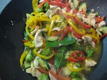 Rotes Hühner-Thaicurry - Rezept - Bild Nr. 2