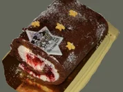 Himbeer - Schoko Bisquitrolle - Rezept