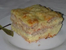 Spaghetti Schichtauflauf - Rezept