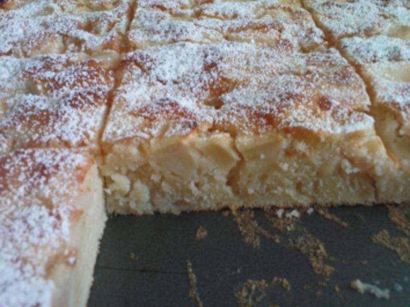 Apfelschnitten - schnell &amp; einfach - 204 kcal/100g