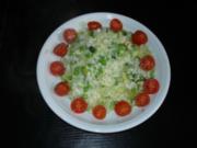 Broccoli Risotto mit Erbsen - Rezept