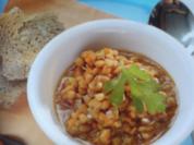 Linsensalat mit Gemüsewürfeln - Rezept