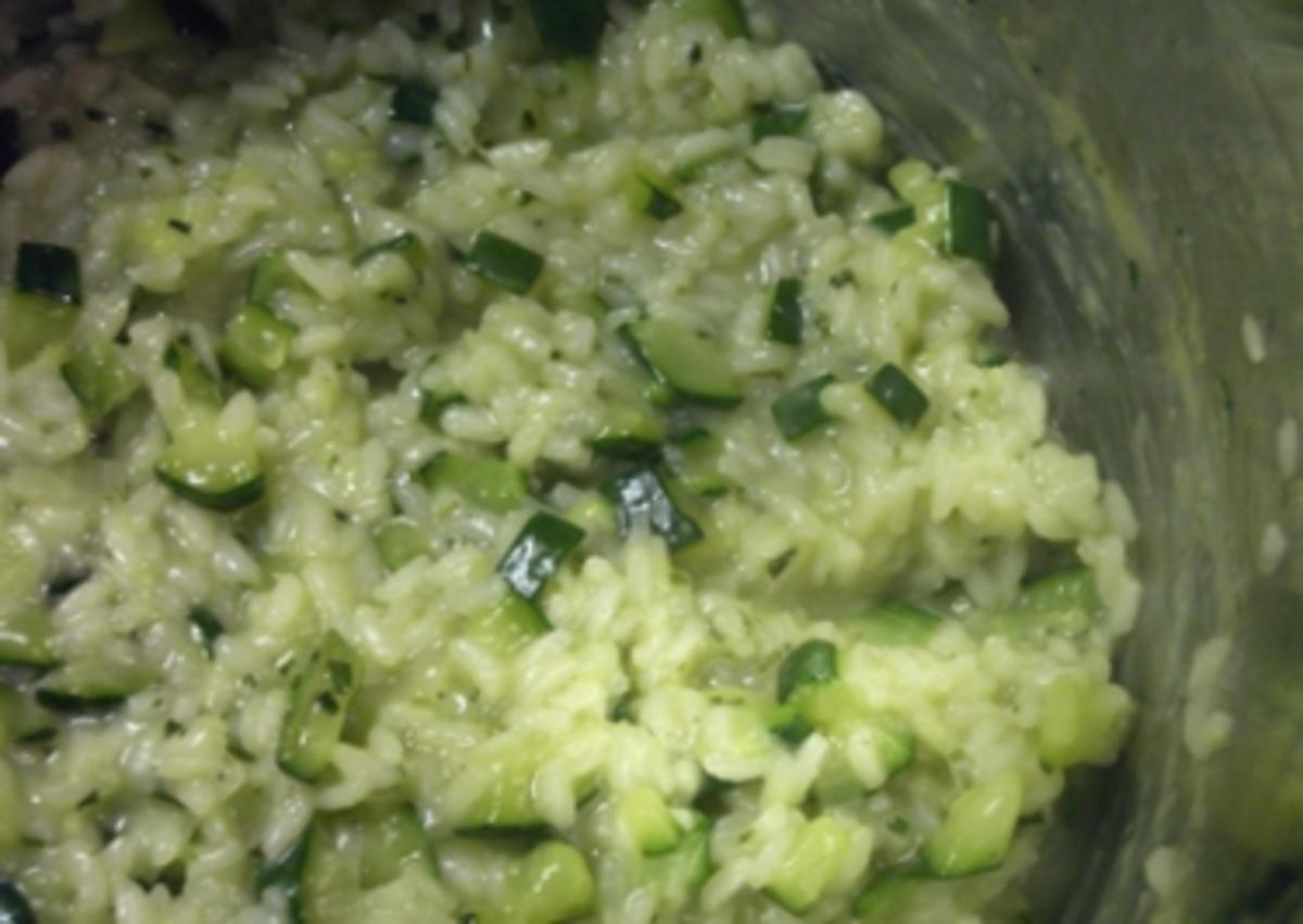 Zucchini-Risotto - Rezept