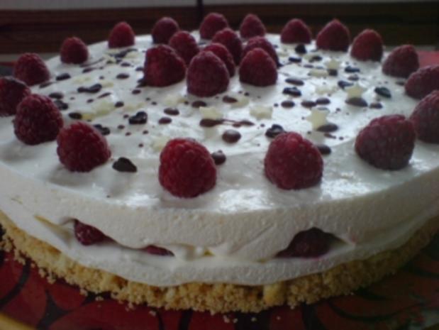 Himbeer-Frischkäse-Torte - Rezept mit Bild - kochbar.de