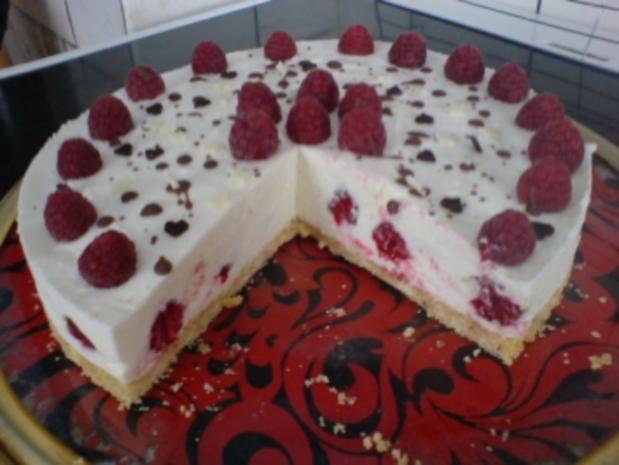 Himbeer-Frischkäse-Torte - Rezept mit Bild - kochbar.de