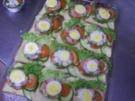 Mini Fisch-Sülze auf Toast(Smørbrød-Kabaret) - Rezept