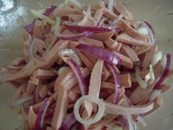 Rezept: Wurstsalat á lá Elke Bild Nr. 2 Wurstsalat á lá Elke - Rezept - Bild Nr. 2