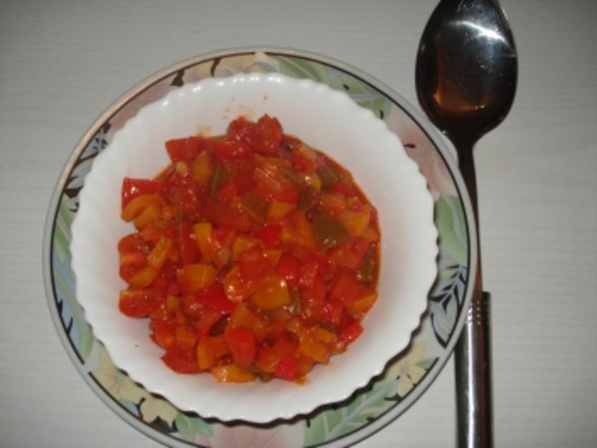 Paprika – Gemüse – Letscho - Rezept